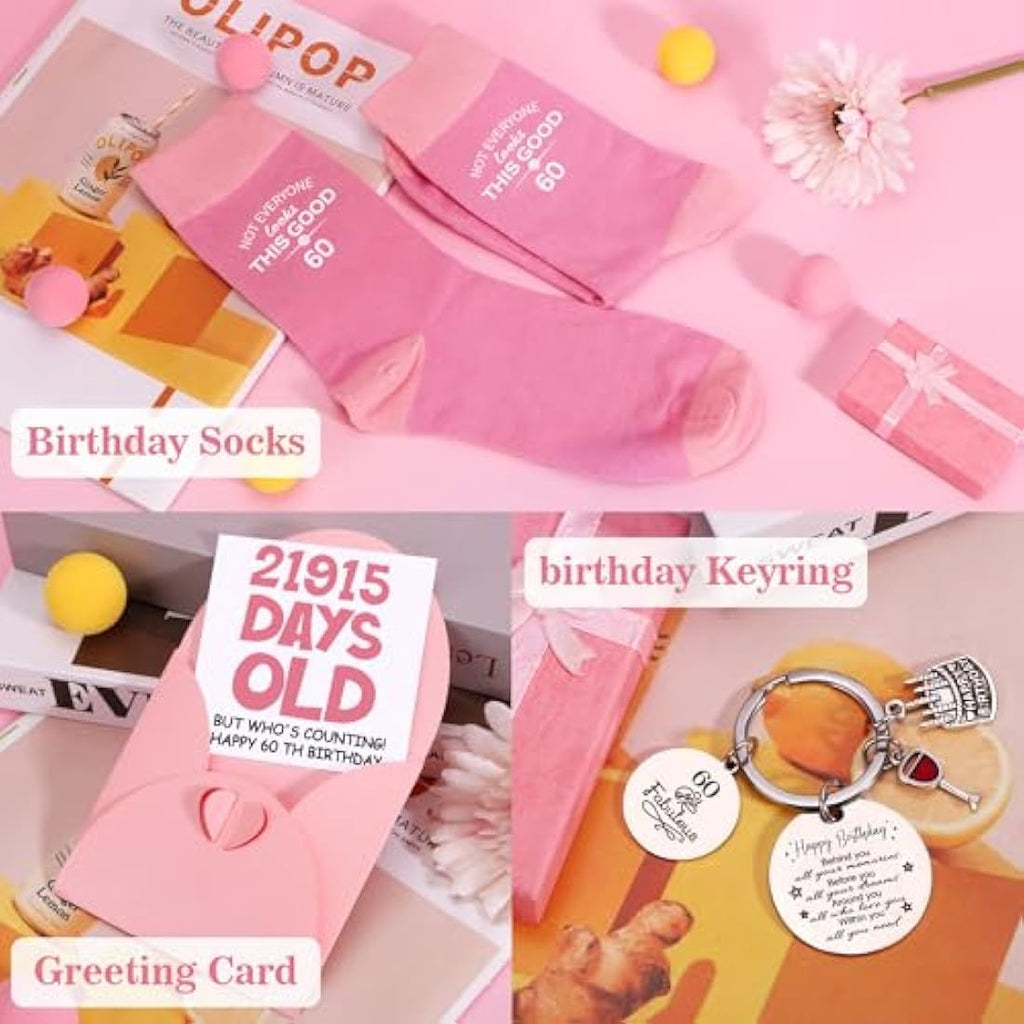 60th Birthday Gift Hamper for Women | 10-Piece Spa Set