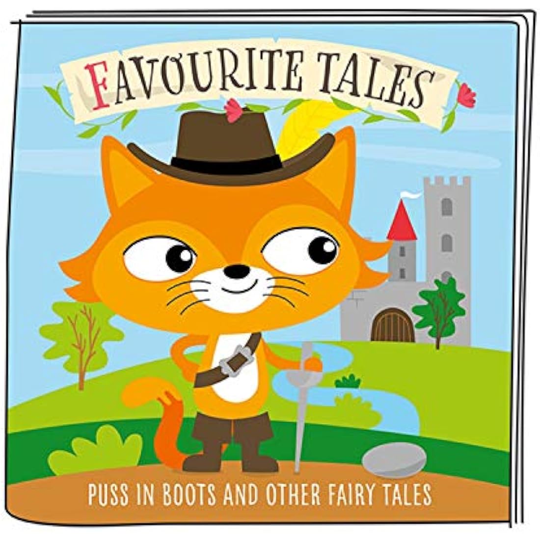 tonies Puss in Boots Audio Character – 5 Fairy Tales for Toniebox