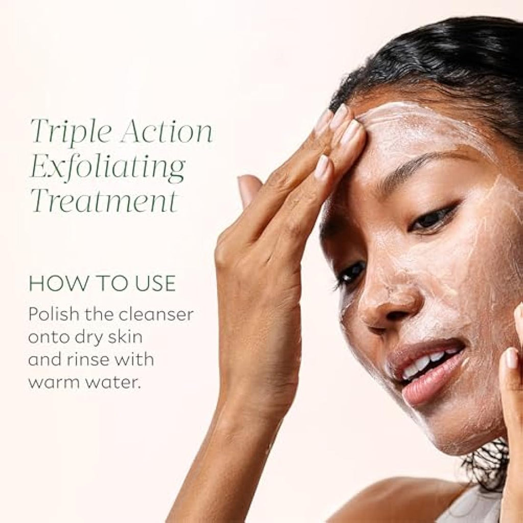 Tata Harper Regenerating Cleanser – Natural Exfoliating Facial Wash 4.1oz