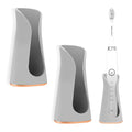 Linkidea Wall Mounted Electric Toothbrush Holder - 2 Pack Silicone - Gray