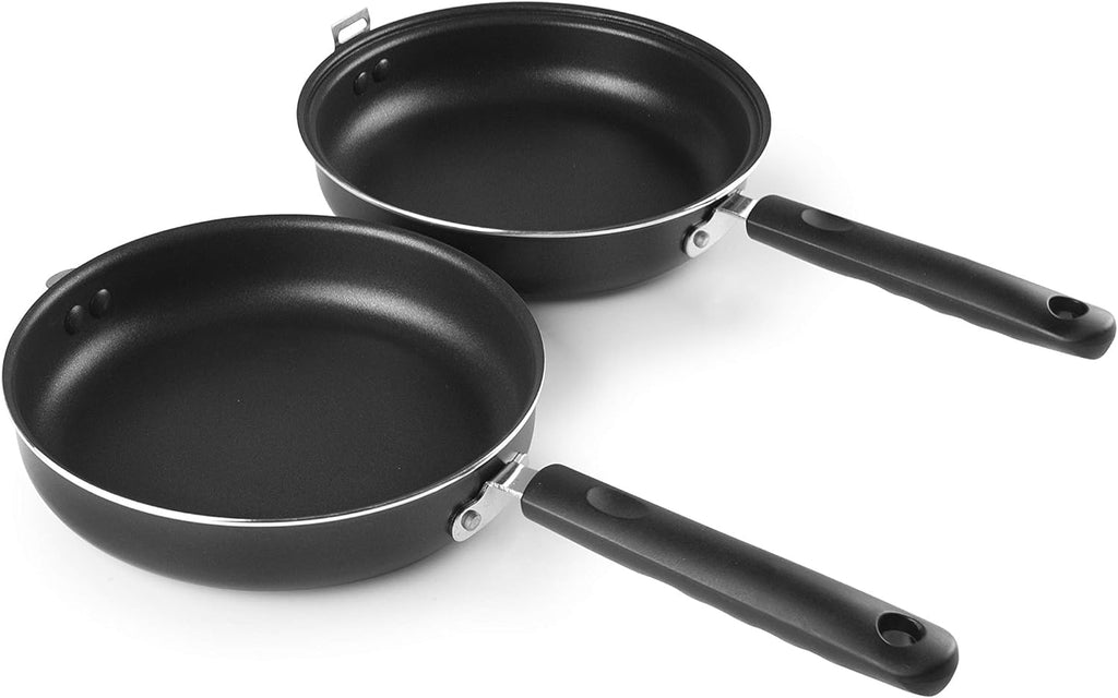 IBILI Indubasic Nonstick Tortilla Pan – Black Aluminium Skillet, 24 cm