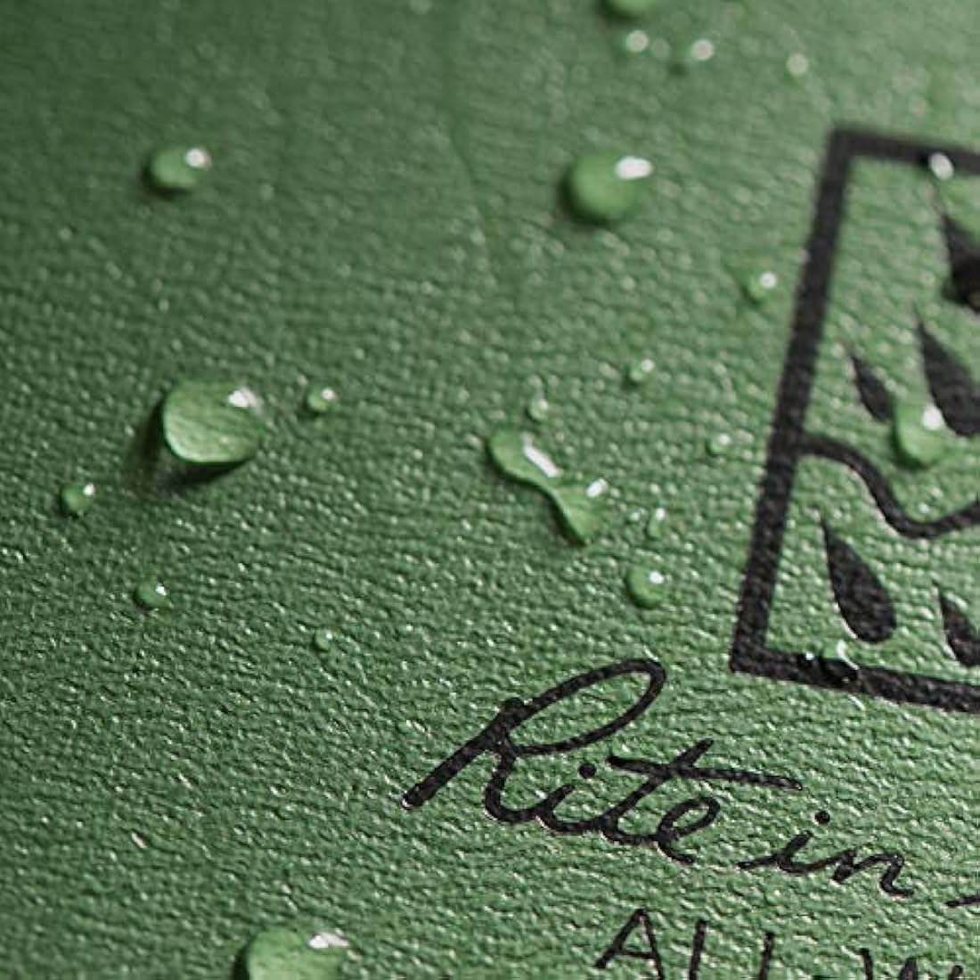 Rite in the Rain Weatherproof Hard Cover Notebook | Green, 6.75" x 8.75"