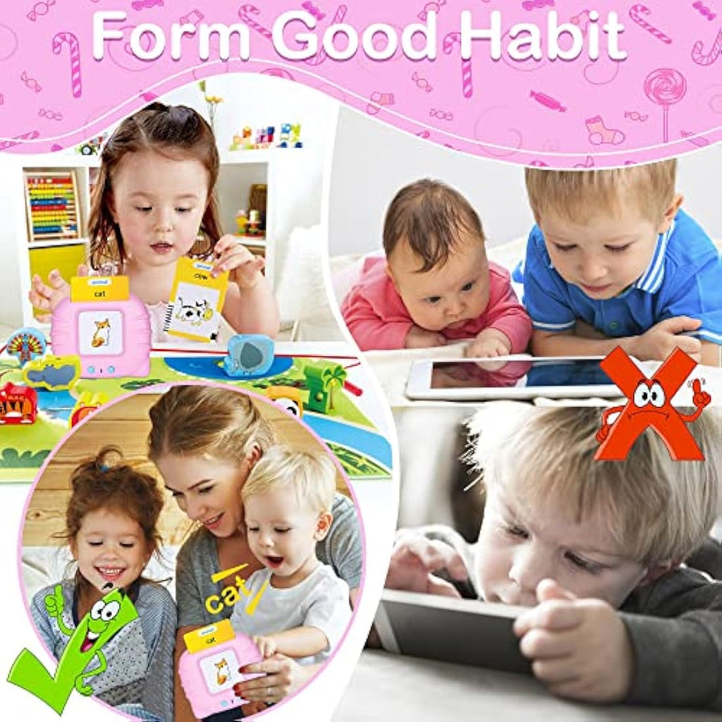 Jolof Store Talking Flash Cards – 224 Words Montessori Learning Toy