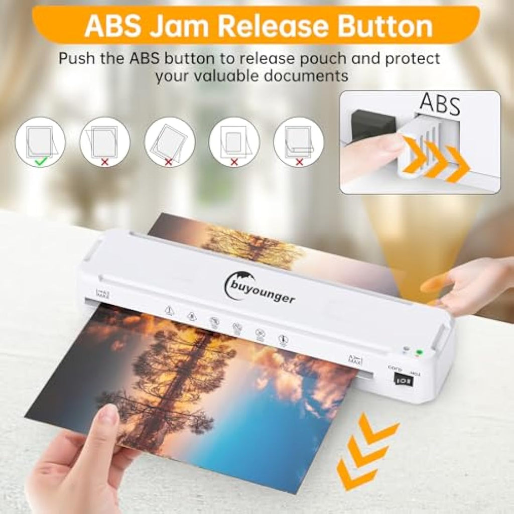 Jolof Store A3 Laminator Machine | 5-in-1 Set with 30 Pouches & Trimmer