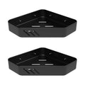 Ibergrif Corner Shower Caddy | Stainless Steel Bathroom Shelf, 2 Pack