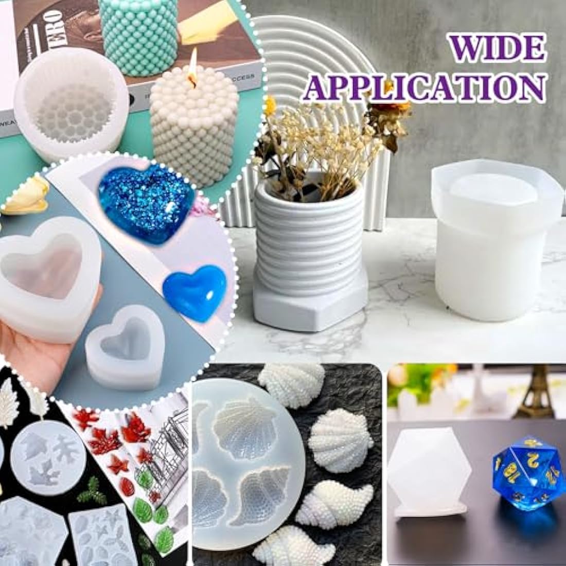 Silicone Mould Making Kit – 76oz Translucent Liquid Rubber