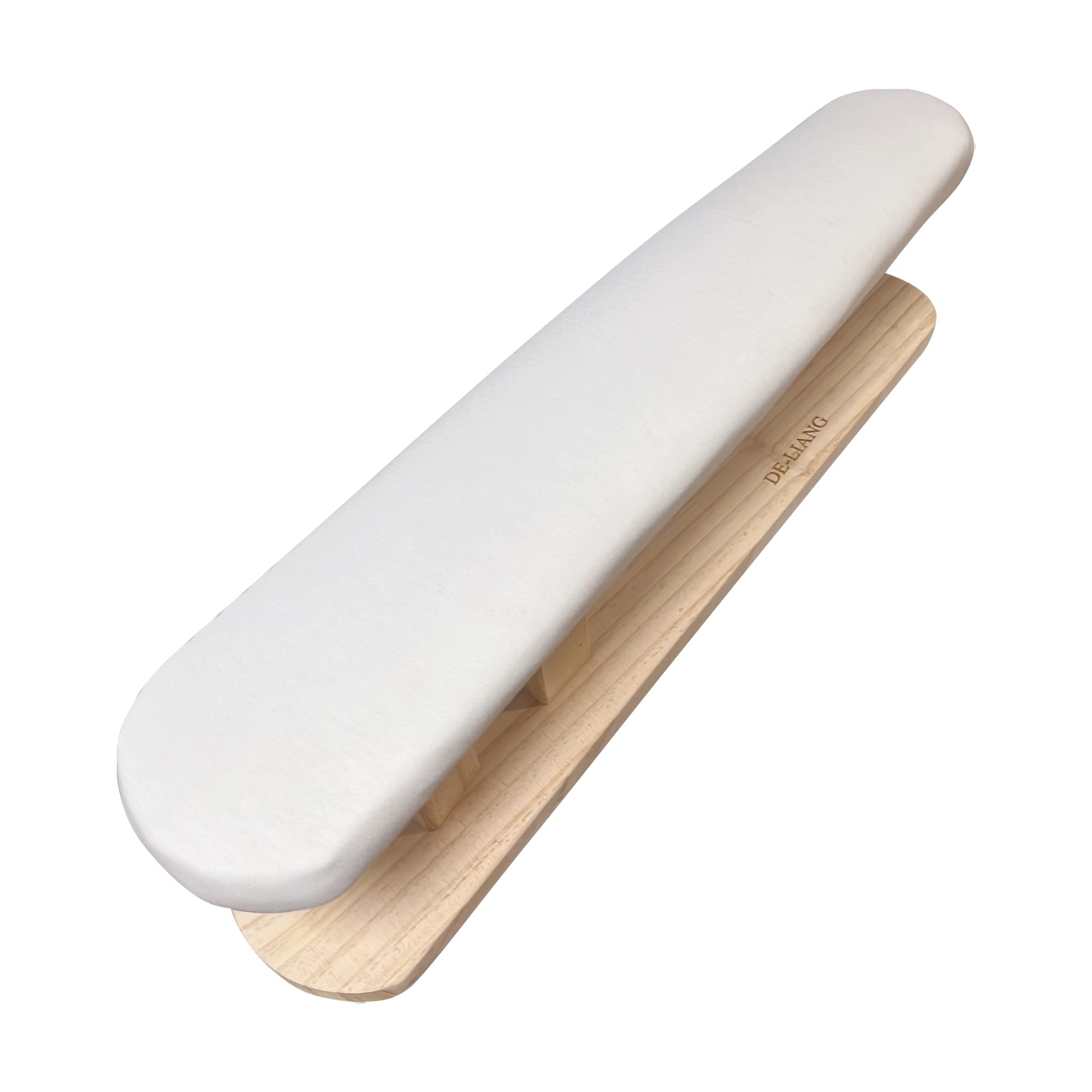 DE-LIANG Padded Sleeve & Chest Tailor Ironing Board with Wooden Base