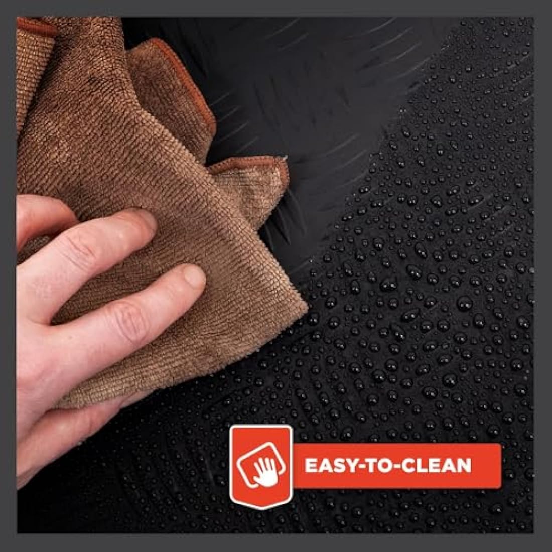 Toyota Hilux (2005-2011) Tailored Rubber Floor Mats – Waterproof Heavy Duty