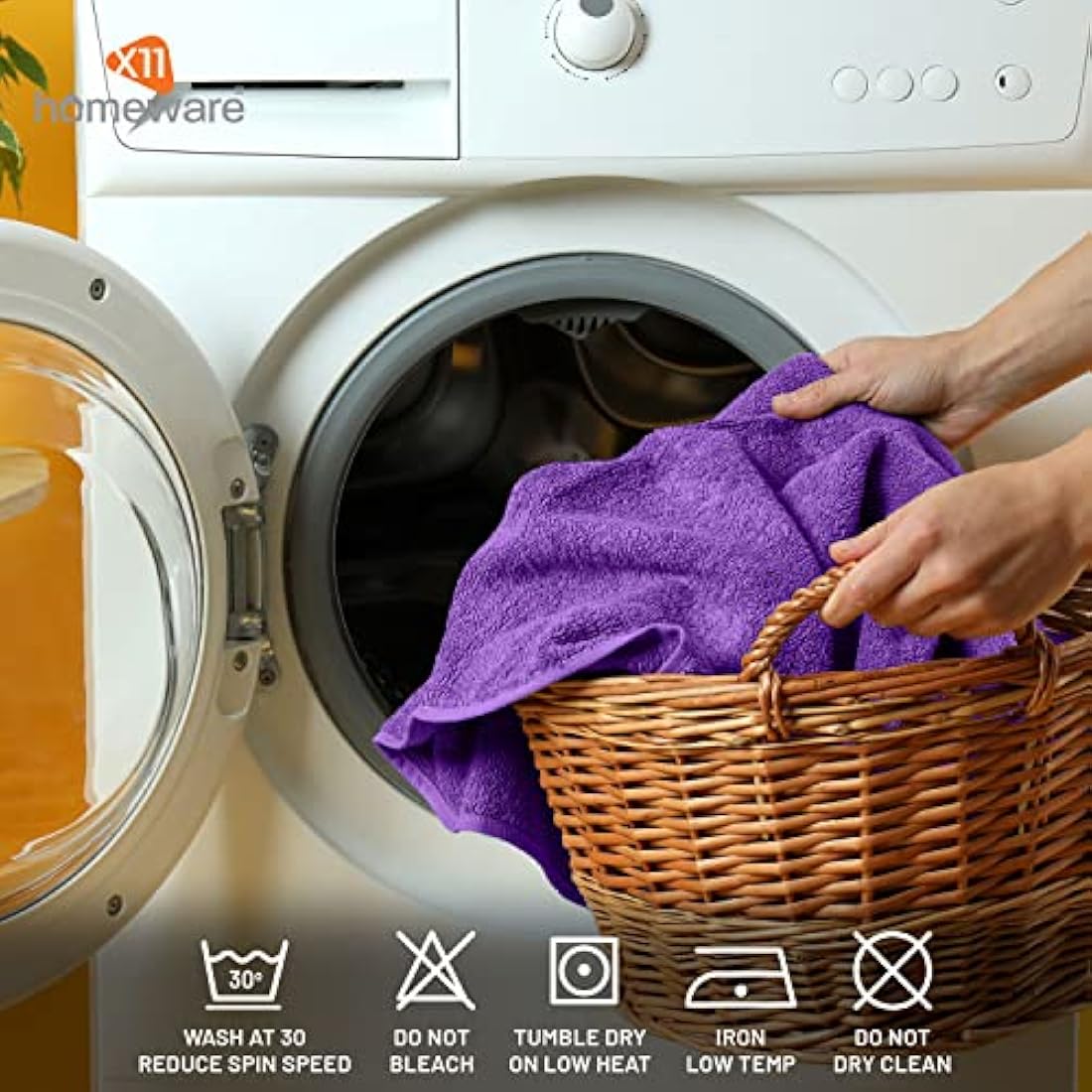 Jolof Store Egyptian Cotton Bath Towels – 4 Pack Large Absorbent Set