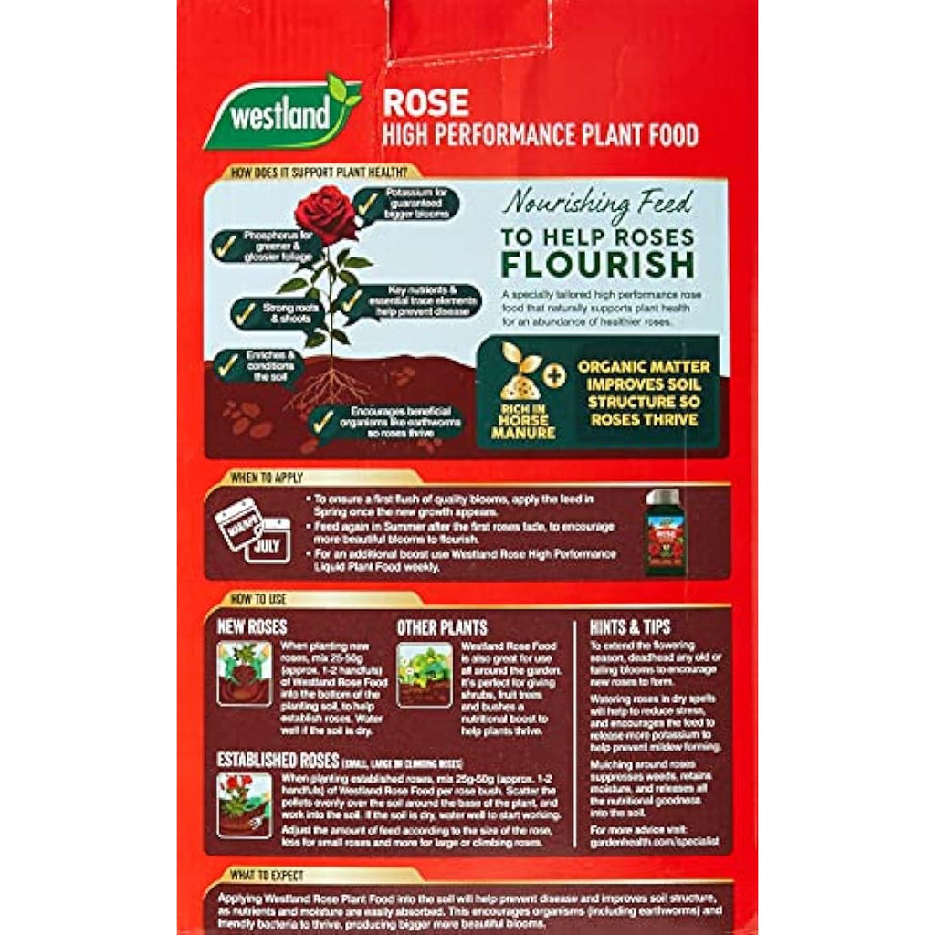 Westland Rose Food with Horse Manure and Plant Stimulant - 3 kg