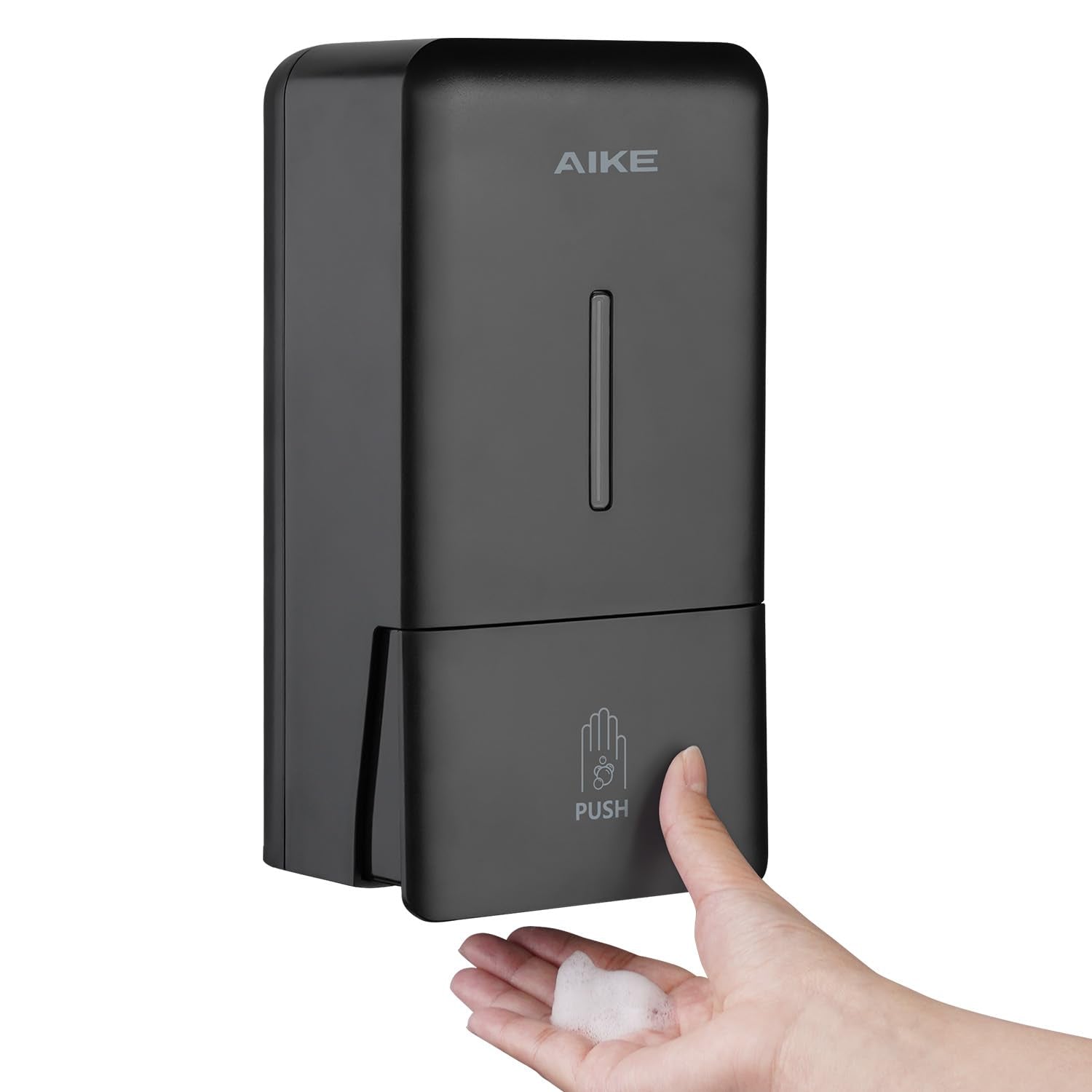 AIKE 800ml Foaming Soap Dispenser | Wall-Mounted Manual Pump AK1006F