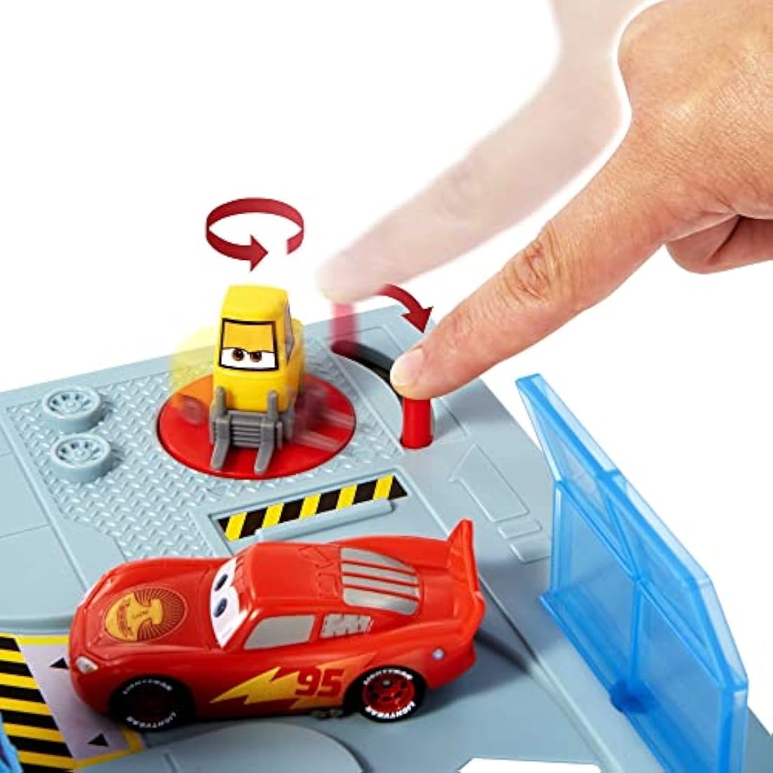 Disney Pixar Cars Dinoco Rusteze Racing Center Playset with Toy Car