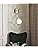 Nordic Gold Metal Wall Sconce – Drop Glass Wall Lamp