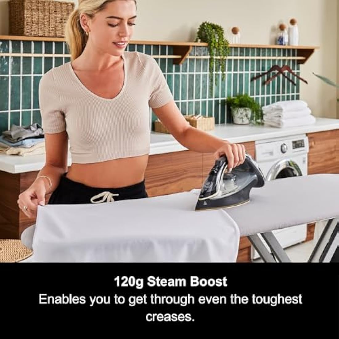 Morphy Richards Crystal Clear Steam Iron – 120g Boost & Auto Shut-Off