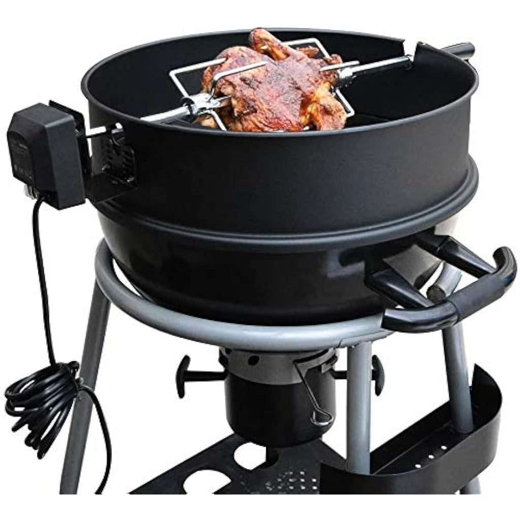 Onlyfire Enamelled Rotisserie Ring Kit for 57cm Kettle Grills | UK Motor