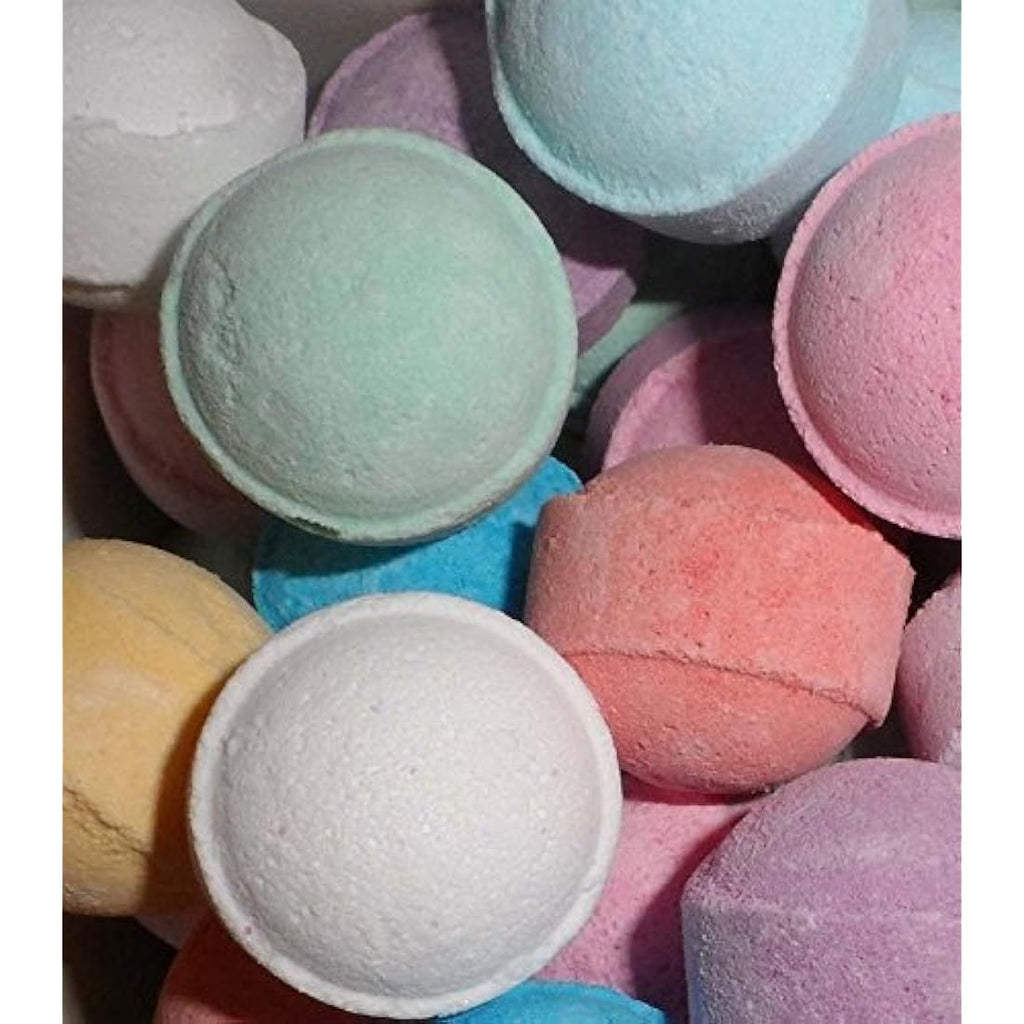 Mini Bath Bomb Marbles - 60 Pack Assorted Scented Gift Set