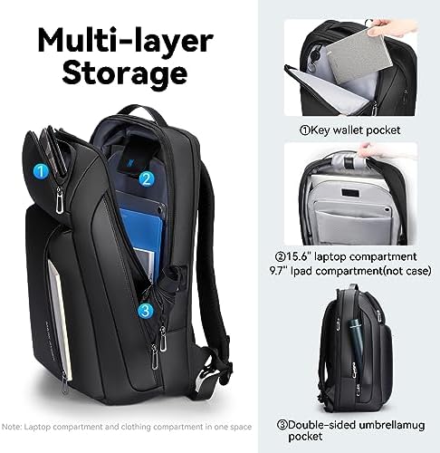 Mark Ryden Expandable 15.6" Laptop Backpack | Water-Resistant Travel Bag