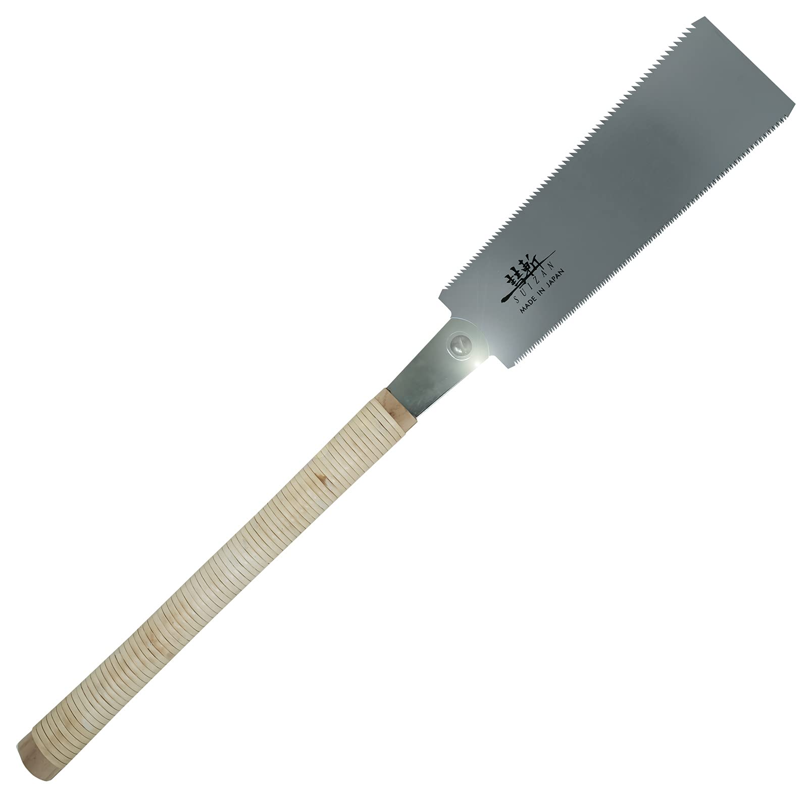 SUIZAN Ryoba 240mm Double Edge Japanese Pull Saw for Woodworking