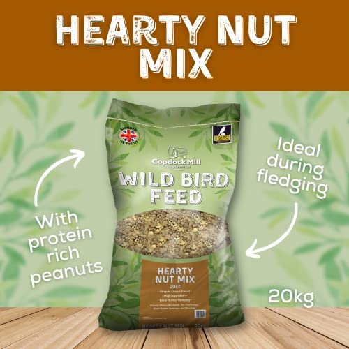 Copdock Mill Wild Bird Food - Peanuts & Sunflower Hearts Mix - 20kg