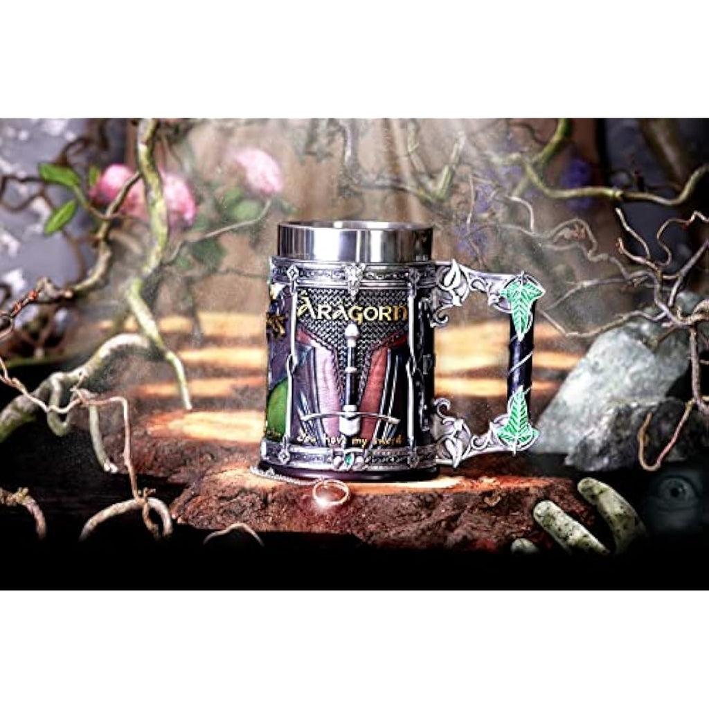 Nemesis Now Lord of The Rings The Fellowship Tankard - 15.5cm Collectible