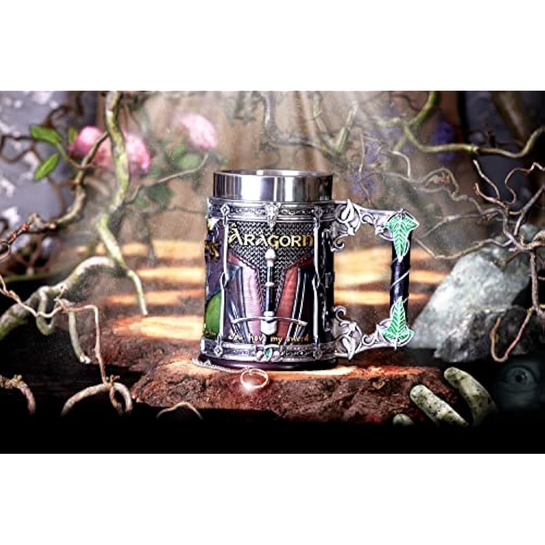 Nemesis Now Lord of The Rings The Fellowship Tankard - 15.5cm Collectible