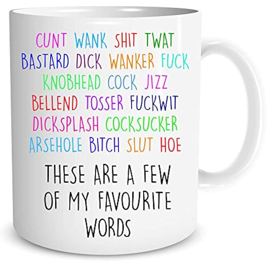 Jolof Store Funny Rude Swearing Coffee Mug | Adult Humour Novelty Gift