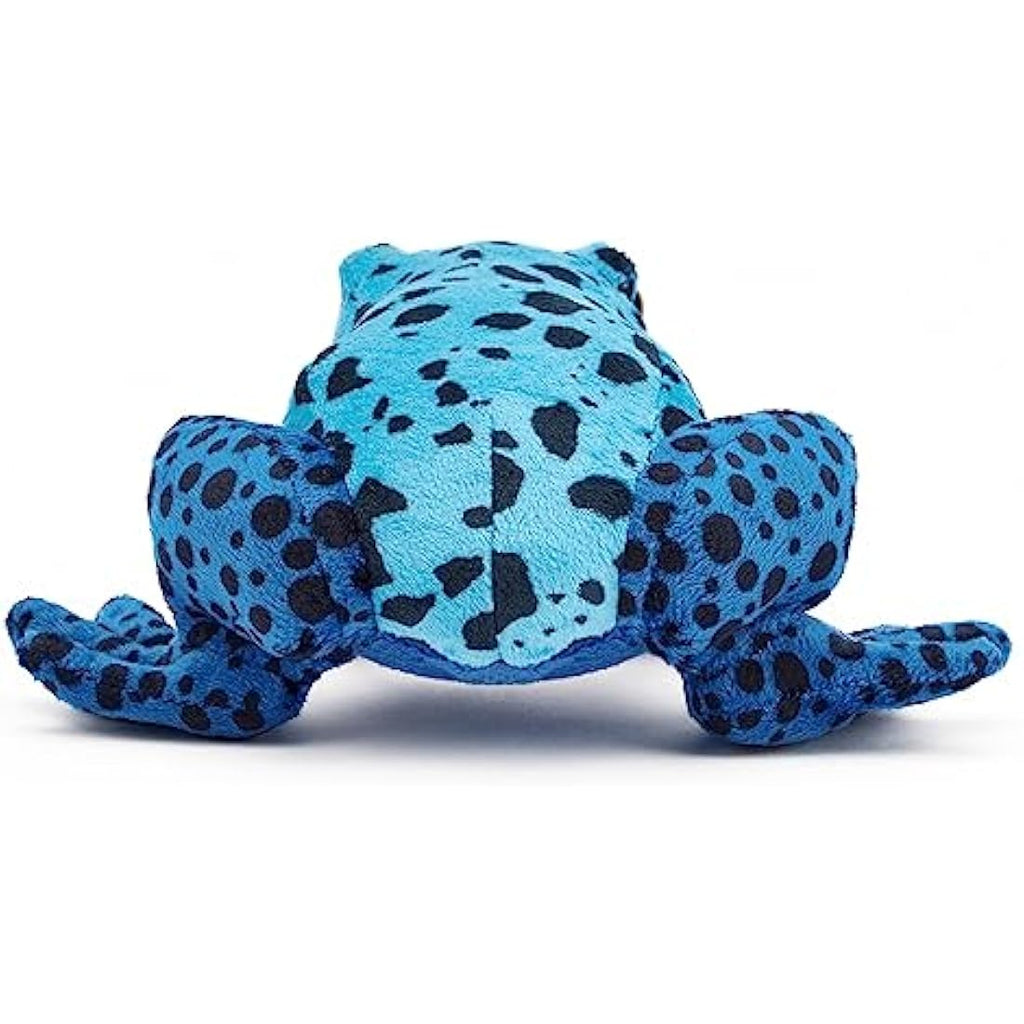 Zappi Co Blue Poison Dart Frog - 15cm Recycled Eco-Friendly Plush Toy