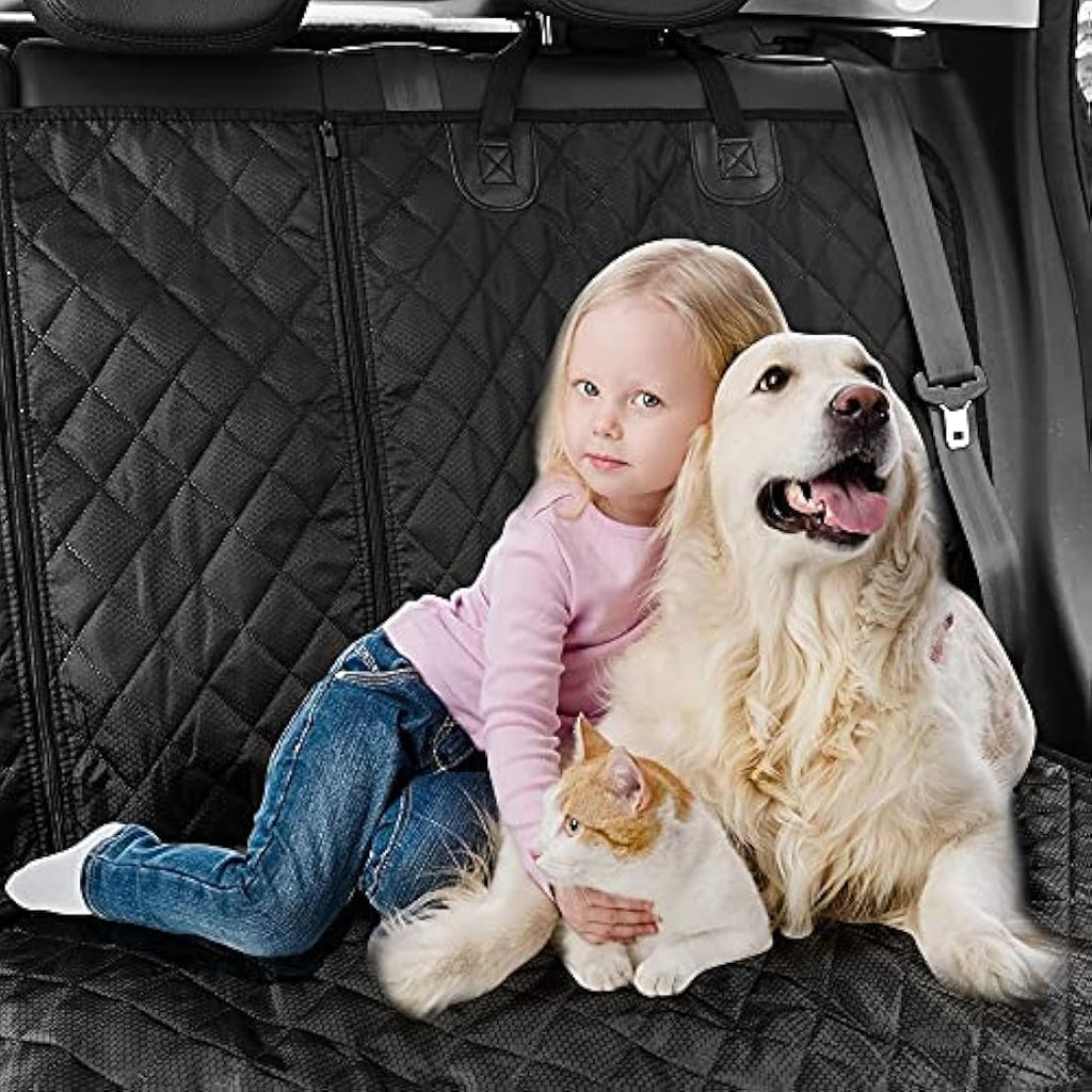 Dog Car Back Seat Cover – Waterproof Nonslip Pet Protector