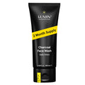 Lumin Charcoal Face Wash for Men | Purifying Detox Cleanser - 100ml