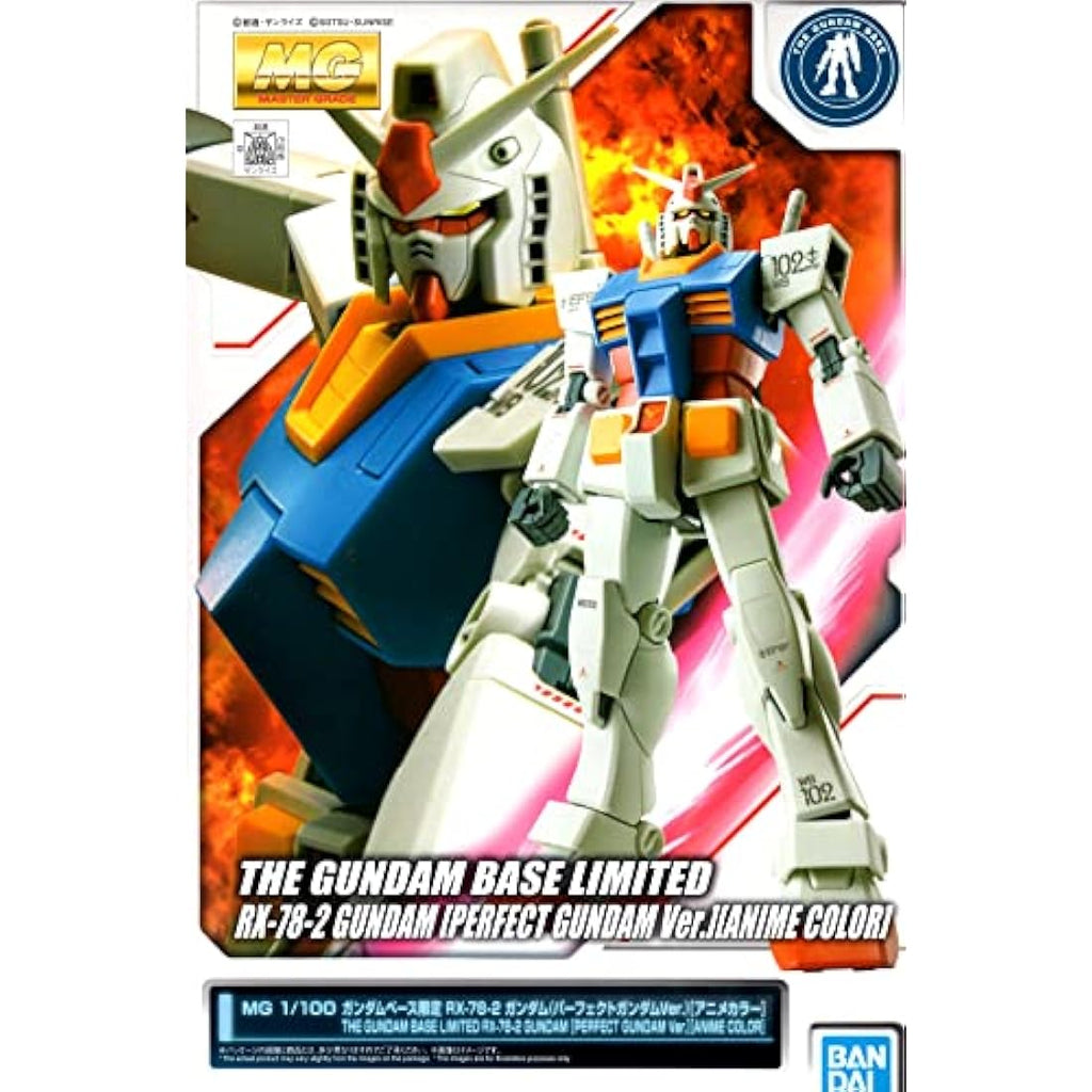 Bandai MG RX-78-2 Gundam Perfect Gundam Model Kit - Anime Color 1/100