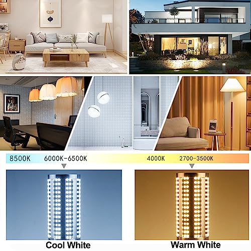 ALQFFHL E27 LED Corn Light Bulb | 4000K Warm White Ultra-Bright Lamp