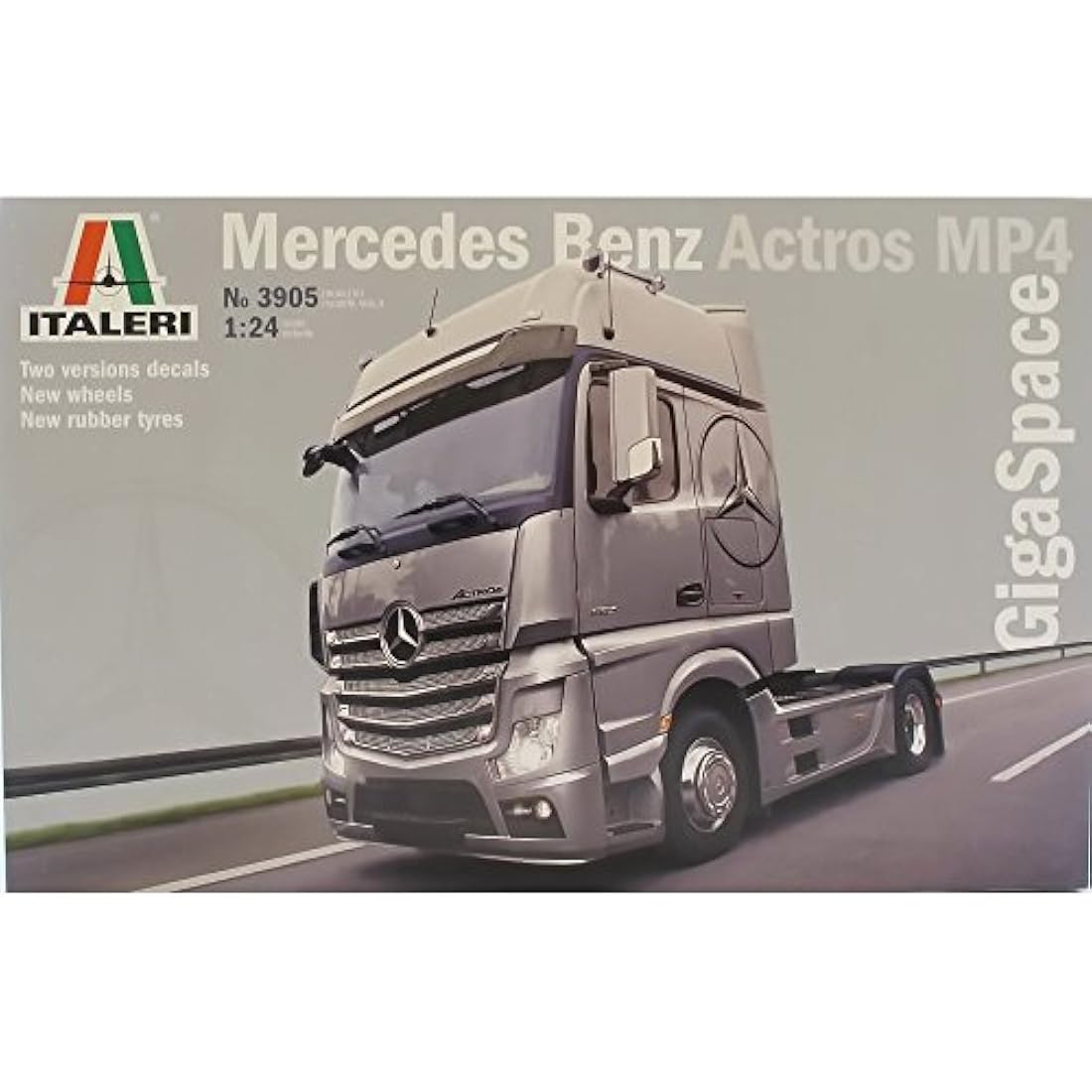 Italeri 1:72 Mercedes Benz Actros Gigaspace Model Truck Hobby Kit