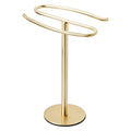 Gold Hand Towel Holder Stand | SUS304 Stainless Steel Rack