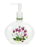Portmeirion Botanic Garden Lotion Dispenser | Ceramic Cyclamen - 7.5"