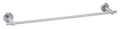 tesa Moon Wall Towel Holder – Stainless Steel Look, Self-Adhesive Rail