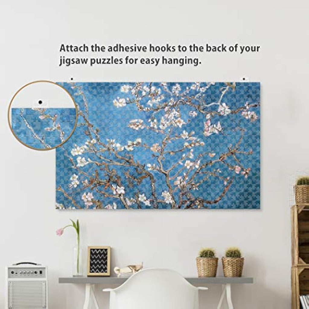 Lavievert Puzzle Saver Adhesive Sheets | Jigsaw Glue Alternative - 10 Pack