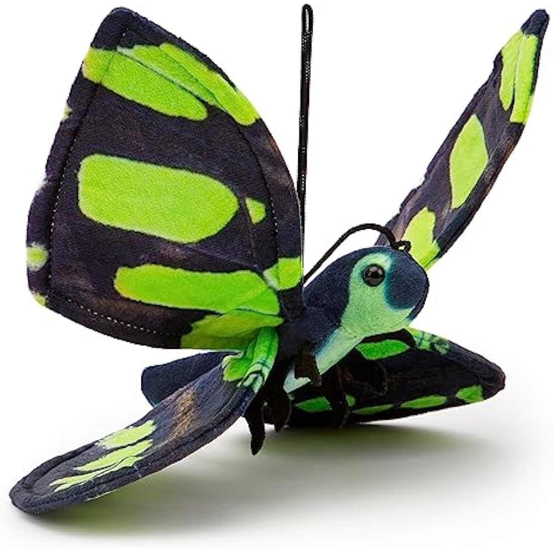 Zappi Co Malachite Butterfly Plush – 100% Recycled Stuffed Animal Toy
