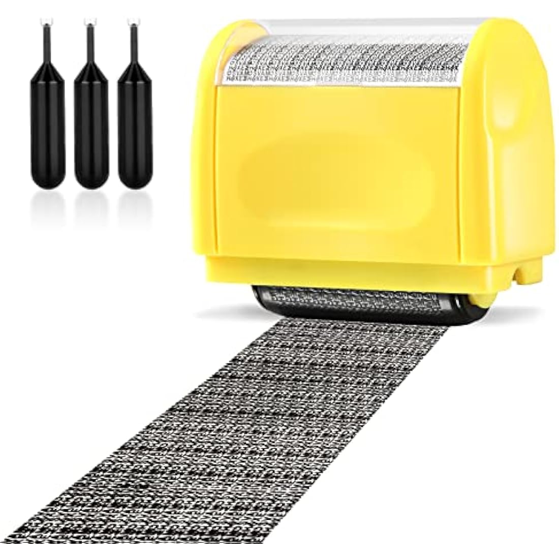 Identity Theft Protection Roller Stamp – 1.5 Inch Wide with 3 Refills