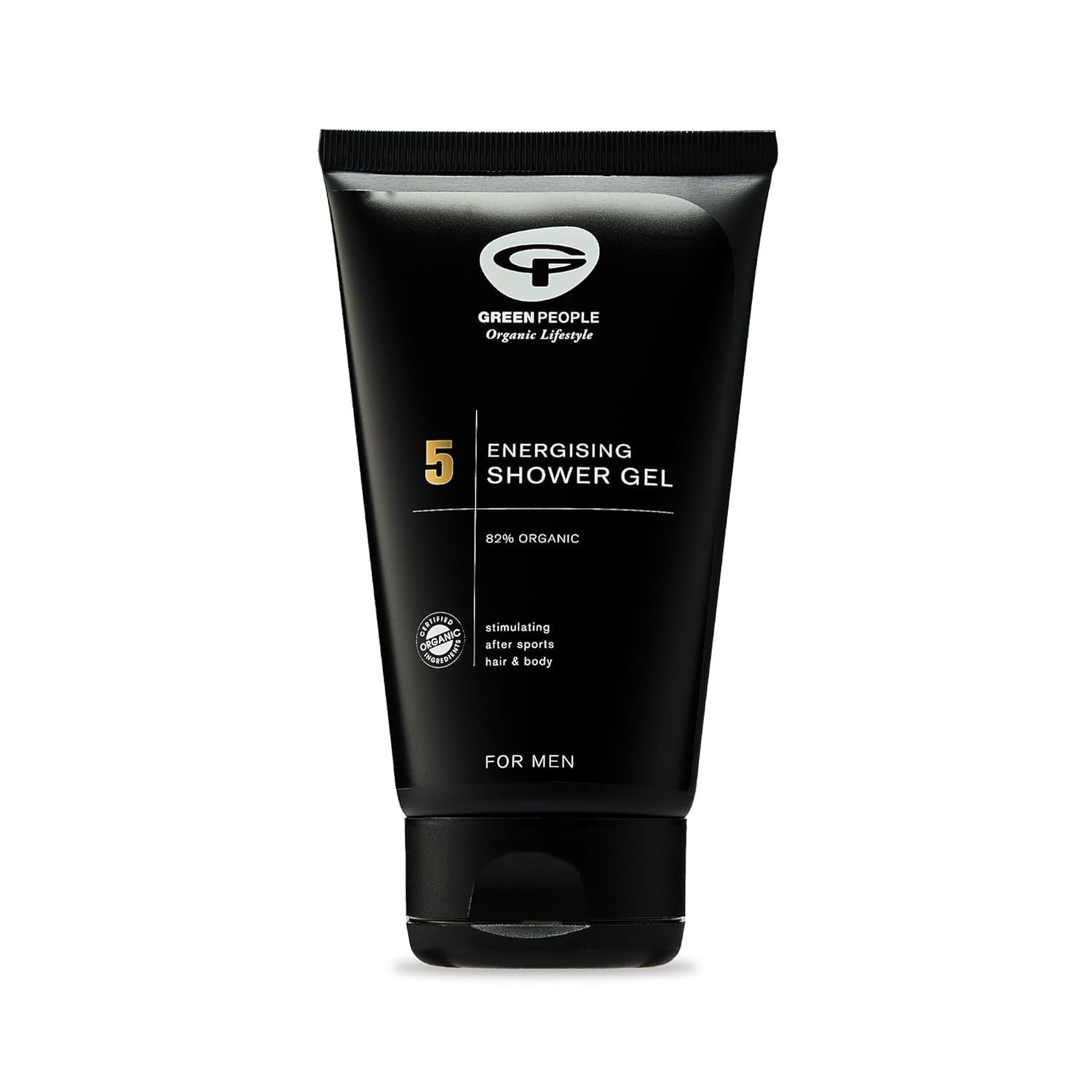 Green People Men's Organic Mint Body Wash & Shampoo – Natural Vegan Gel 150ml