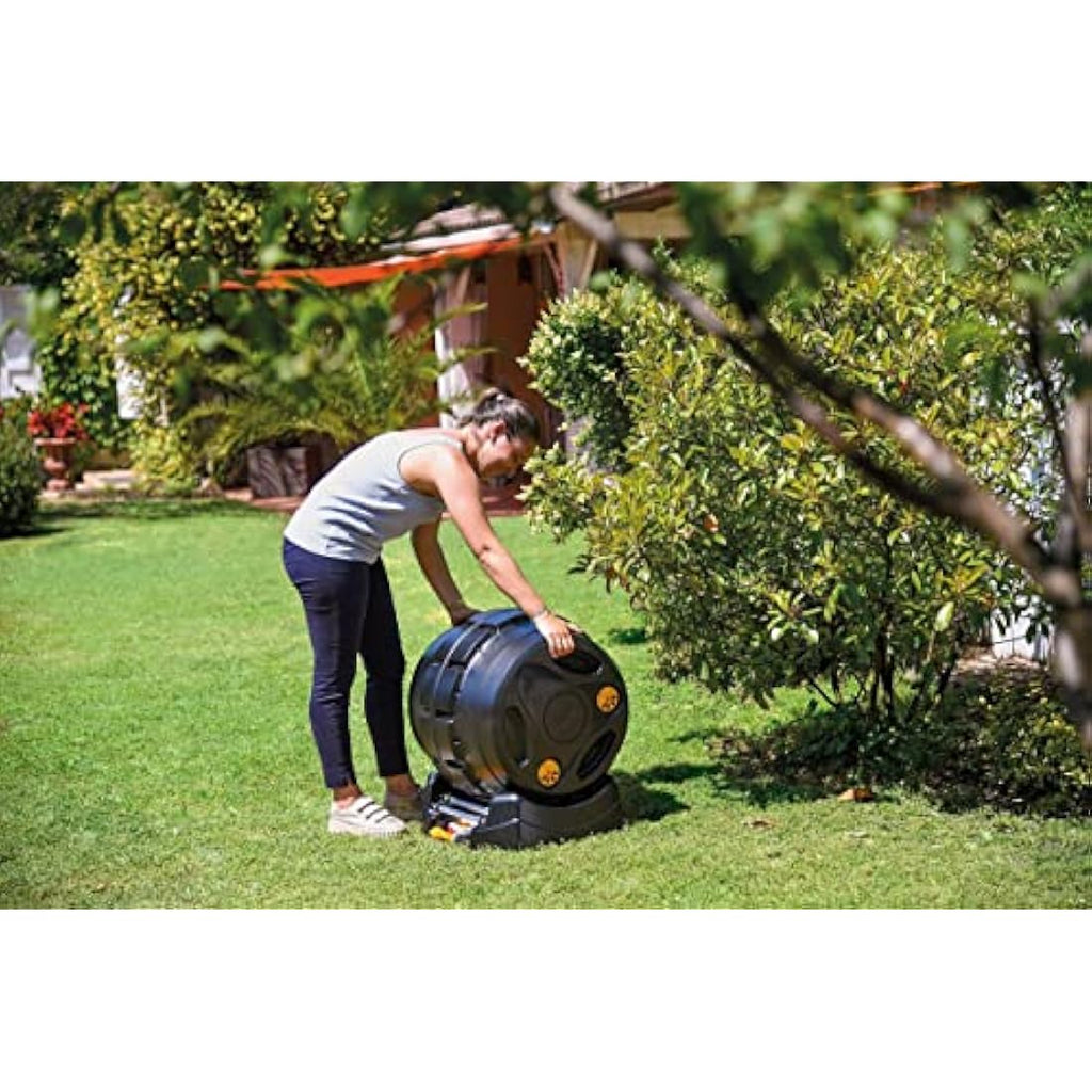 Hozelock Easymix 2-in-1 Rotating Composter – 100L Capacity
