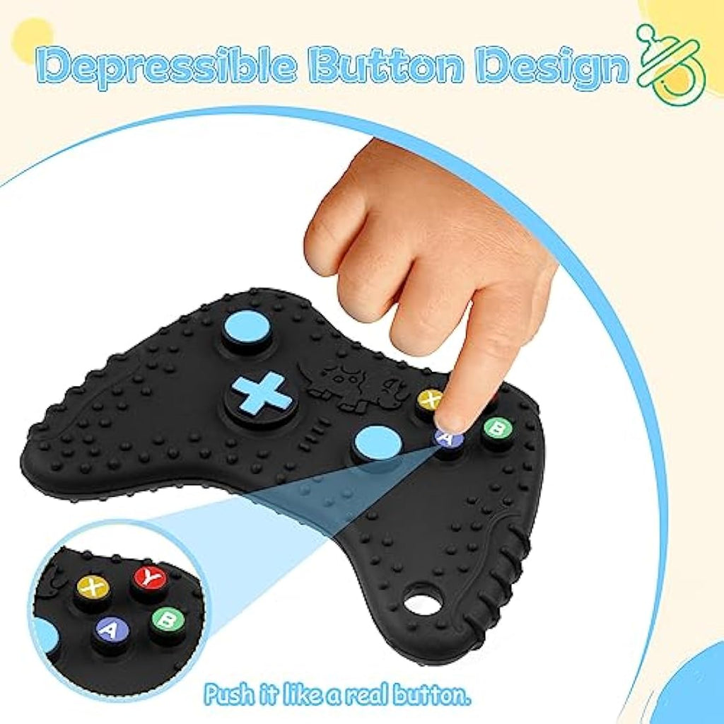 Tikplus Baby Remote Control & Game Controller Silicone Teething Toy Set