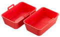Lamapee Silicone Loaf Tins for Ninja Dual Air Fryer - Omelette Tray 2 Pack