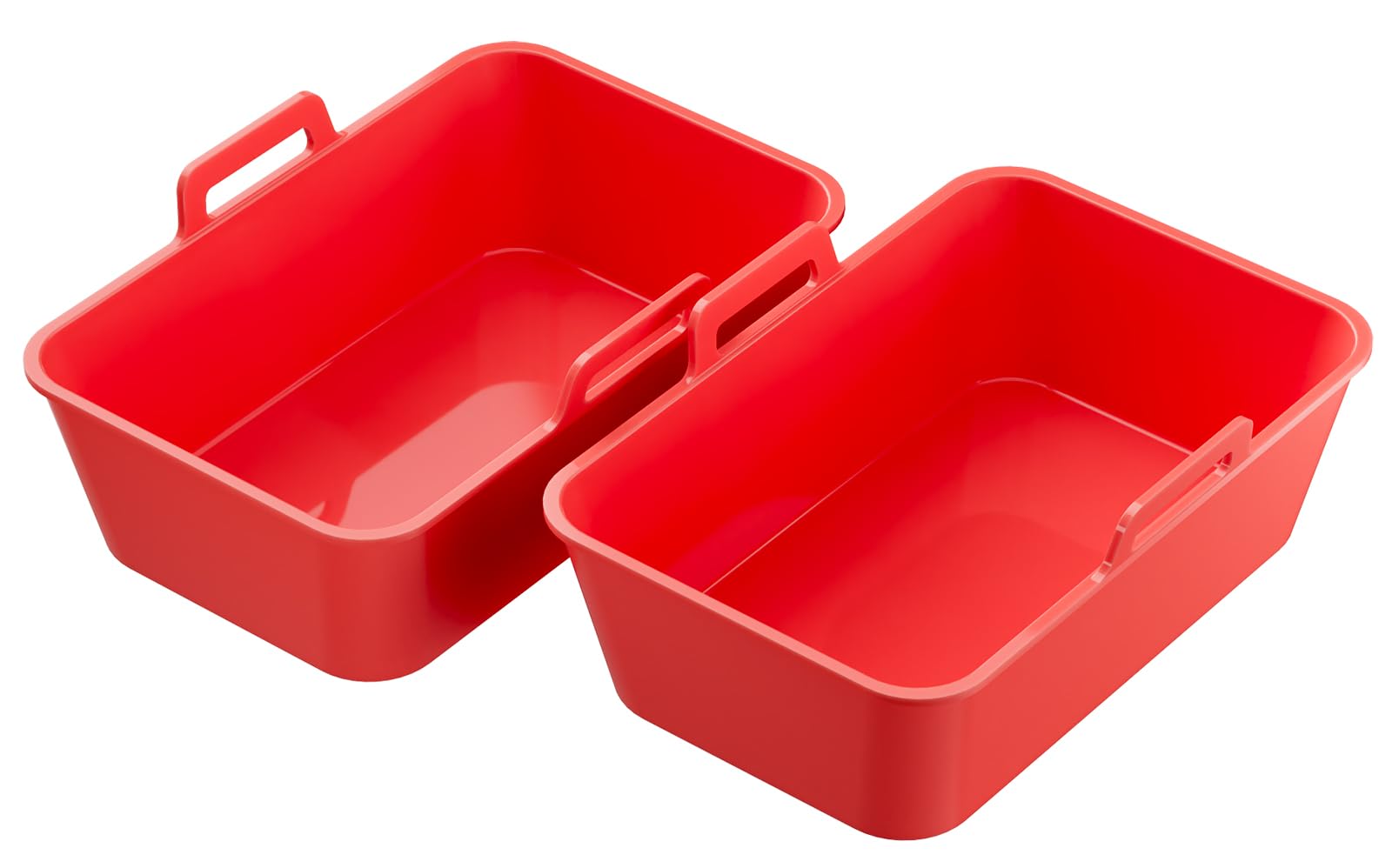 Lamapee Silicone Loaf Tins for Ninja Dual Air Fryer - Omelette Tray 2 Pack