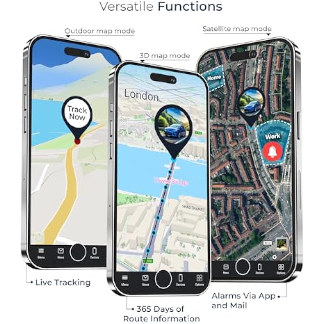 Salind 11 2G Magnetic GPS Tracker – 90-Day Battery Vehicle Locator