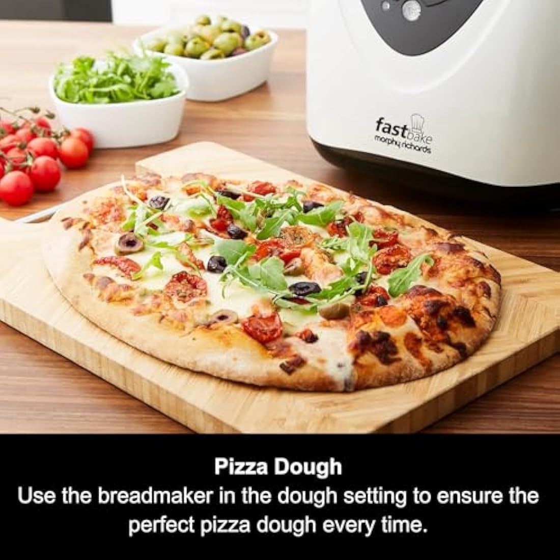 Morphy Richards Fastbake Breadmaker – 12 Programs & 2lb Loaf Size