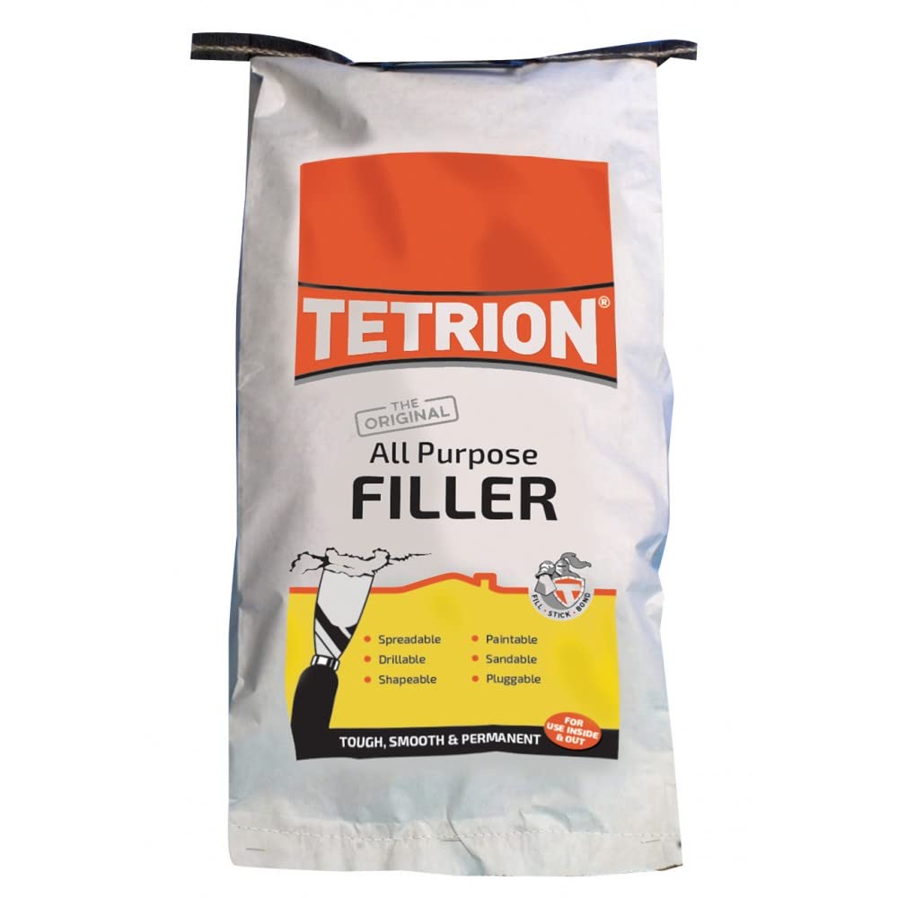 Tetrion All Purpose Powder Filler – 10kg Heavy Duty Wall Repair
