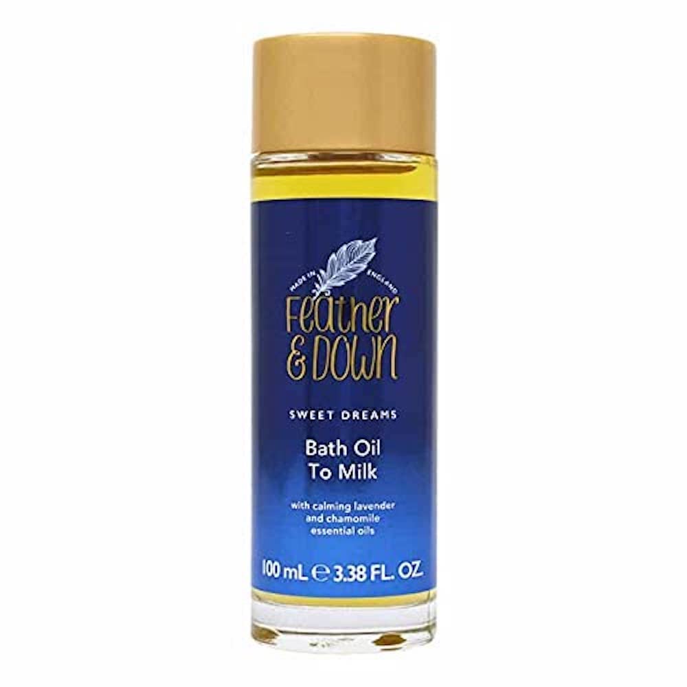 Feather & Down Sweet Dreams Bath Oil to Milk - Lavender & Chamomile 100ml