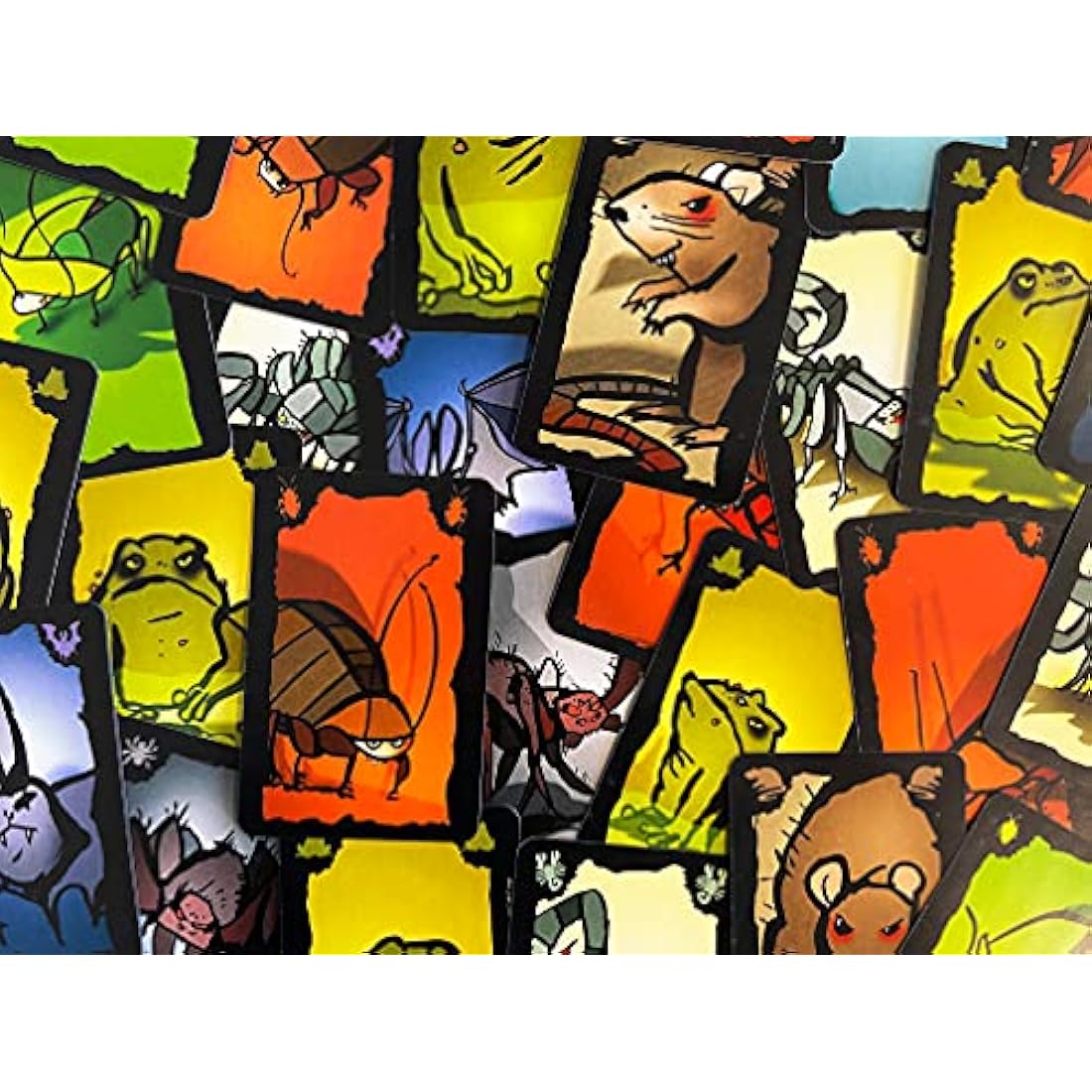 Schmidt Cockroach Poker - Strategic Bluffing Card Game for Families