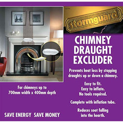 Stormguard Universal Chimney Draught Excluder | Adjustable Insulation
