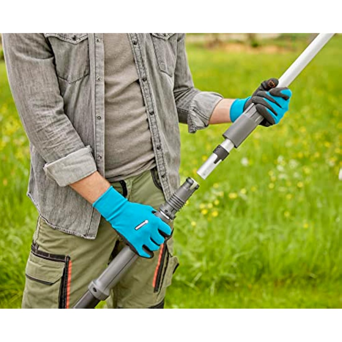 Gardena HighCut 360/18V Cordless Telescopic Tree Pruner (Tool Only)